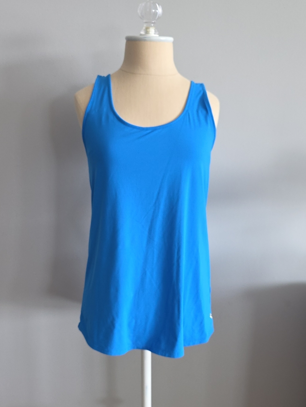 Lilly Pulitzer Luxletic Blue Women's Scoop Neck Tank Top